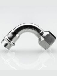 Отвод пресс VALTEC 22х3/4"В, 90° нерж. сталь VTi.956.I.002205