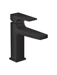 Смеситель Hansgrohe Metropol 32507670  для умывальника, с донным клапаном, 110мм, черный матовый