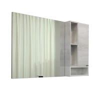 Зеркало-шкаф COMFORTY Прага-120 (1180х800х140) подвесной, дуб белый 00004136262