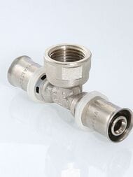 Пресс тройник VALTEC 26х1/2"Вх26 VTm.232.N.260426 — изображение 2