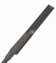 Ручной душ Hansgrohe Rainfinity 100 1jet stick, шлифованный черный хром 26866340