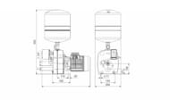 �������� ������� GRUNDFOS JPD 8-62 PT-V, 2100�� , ��� 18�-����., ���� ��������, ��������