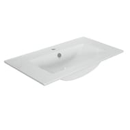 Тумба с раковиной COMFORTY Бордо-90 (900х550х470) подвесная, 1 ящ., ниша, дуб темный 00-00006671