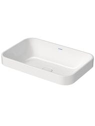 Раковина DURAVIT HAPPY D.2 PLUS 600х400 антигрязевое покрытие WonderGliss, белая 23596000001