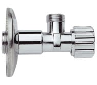Запорный вентиль 1/2*1/2" Remer 1171212, хром