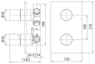 ��������� ������������ Bossini Oki ������� �����, ��� 2-5 ������������, ���� Z00004.030