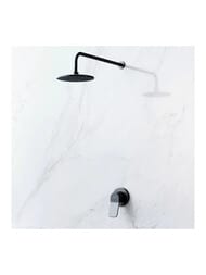Душевая система AM.PM X-Joy FB85A2R000 смеситель для душа, верхний душ 220мм, черный FB85A2R002 — изображение 2