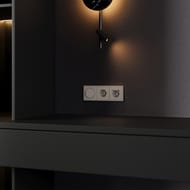 Накладка для светорегулятора поворотно-нажимного Voltum S70 VLS002014, капучино