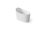 Ванна отдельностоящая Dea Design DD8700 1300 18 (1300х700х850), овальная, слив-перелив, д/к, белый