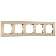Рамка на 5 постов Werkel Slab (шампань софт) W0052911