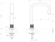 ����� Gessi Inciso 58093.031 ��� �����������, ����� 200 ��, ����