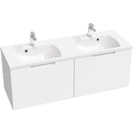 Умывальник RAVAK CLASSIC II 1300 (1300х450х158) двойной, 2 отверстия под смеситель XJX01113000