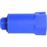 Заглушка тестовая STOUT 1/2", длинная, синяя,  SFA-0035-100012