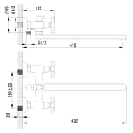 ��������� ��� �����/���� Lemark NEO LM2212C �������������, ������� �����, ������� ��������, ����