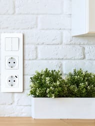 Выключатель LEGRAND INSPIRIA  2-клавишный 10 AX 250 В белый 673620