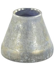 Переход концентрический D 57х45 (Ду 50х40) оцинкованный 10873