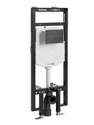 Инсталляция для унитаза WasserKRAFT Dinkel с клавишей смыва, черный матовый 58TLT.010.ME.MB04