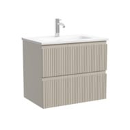 Тумба подвесная SANCOS Snob R 590х390х500, 2 ящика, доводчики, Beige Soft ,SNR60/39CE — миниатюра 1