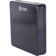 Датчик температуры STOUT C-7p комнатный, проводной, черный, STE-0101-007002 — миниатюра 2
