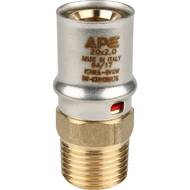Переходник STOUT 1/2"Нх20 для металлопластиковых труб прессовой SFP-0001-001220