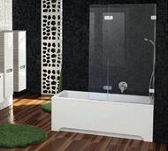 Шторка на ванну RAVAK BVS2-100 R (995-1005х1500) правая, профиль хром, стекло Transparent