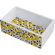 Мойка Omoikiri MIKURA 76 Lemon 760х460х254мм,керамическая,на столешницу,белый 4993020