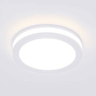 Встраиваемый светодиодный светильник Elektrostandard DSKR80 5W 3300K, белый