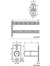 ������� �������� Walraven RapidRail WM15 30�20�1,8��, 250��, 6603725R