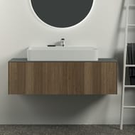 Тумба под раковину Ideal Standard CONCA 1200x505x370 1 ящик, темный орех T3933Y5