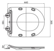 ������� ��������� CEZARES Soft Close ������������� ���������, ����� CZR-2316-SC