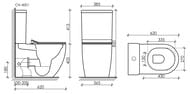 ������-������� Ceramicanova Metropol 820�620�385 ������������, ������� ���������, ����� CN4001