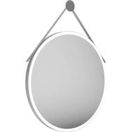 Зеркало KERAMA MARAZZI GEOMETRICA Cono круглое с подсветкой, 700х35х700, белое мат. CO.mi.P.70\WHT