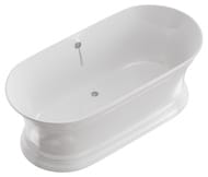 Ванна отдельностоящая Astra-Form Шарм 01010017 (1700х800х600) иск. камень,ножки в комплекте,белый