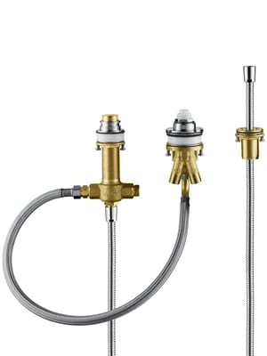 Hansgrohe Скрытая часть смесителя на борт ванны на 3 отверстия 13439180