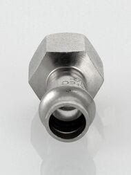 Пресс соединитель VALTEC 28х3/4"В, нерж. сталь, VTi.902.I.002805
