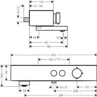 ��������� Hansgrohe ShowerTablet Select 24340670 ��� �����, ���������, ���������, ������� ������