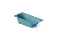 Ванна встраиваемая Dea Design DD8676 1800 15 (1800х800х600), ножки, слив/перелив, д/к, бирюзовый