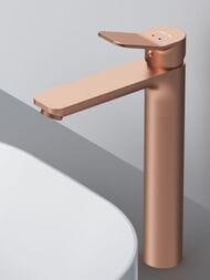 Смеситель AM.PM X-Joy F85A92044 231 мм, однозахватный, фиксированный излив,  розовое золото — изображение 11