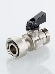 Кран шаровой VALTEC BASE-ГОСТ неполнопроходной коллекторный DN15 PN16 3/4"(EK) VTc.720S.NE.0005