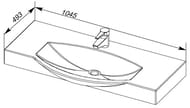 ��������-���������� Aquanet 5105-KL (Sanovit) 1045�493 ����� 182330