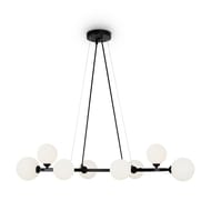 Подвесной светильник Freya Globos (Глобос) FR5222PL-08B1, IP20,черный — изображение 2