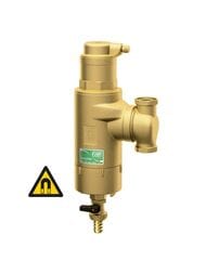 Деаэратор и грязеуловитель FAR COMBIFAR 1.1/4"В поворотное соединение, магнитные вставки FA 2231 114