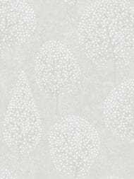Обои виниловые на флизелине Grandeco Originale (1,06х10,05) деревья, серые R166126 (рул.)