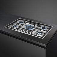 ������� �������� ������ SMEG PGF75-4 72��, 5 �������, ����������� �����, �������� �������
