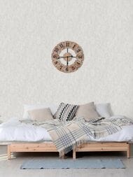 Обои виниловые на флизелине Grandeco Time TM 1310 (1,06х10,05) штукатурка, серые (рул.)