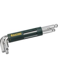 Набор ключей имбусовых KRAFTOOL 2-10мм, длинные, с шариком, 8 шт. 27431-2_z01