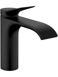 Смеситель Hansgrohe Vivenis 75022670 для раковины, однорычажный, излив 110, матовый черный — миниатюра 1