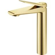 Уценка! Смеситель для раковины ESKO Shanghai SHA25Gold однозахватный, высокий излив, золото