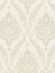Обои виниловые на флизелине Grandeco Maison MN 3202 (0,53х10,05) дамаск, бежевые (рул.)