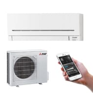 Инверторная сплит-система Mitsubishi Electric MSZ-AP60VGK+MUZ-AP60VG до 60 кв.м., 6,1 кВт, Wi-Fi